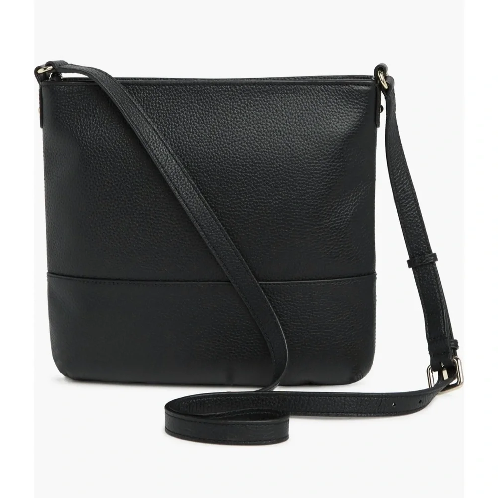 $280 NWOT Kate Spade Southport Ave Cora Crossbody Black Bag w/Adjustable Strap